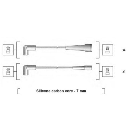 941215220805 - Ignition Cable Kit 