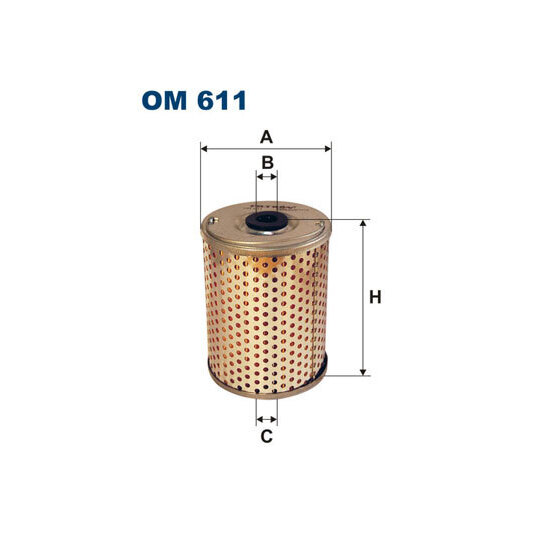 OM 611 - Hydraulic Filter, steering system 