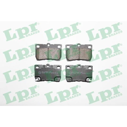 05P1407 - Brake Pad Set, disc brake 