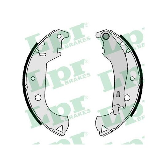 07810 - Brake Shoe Set 