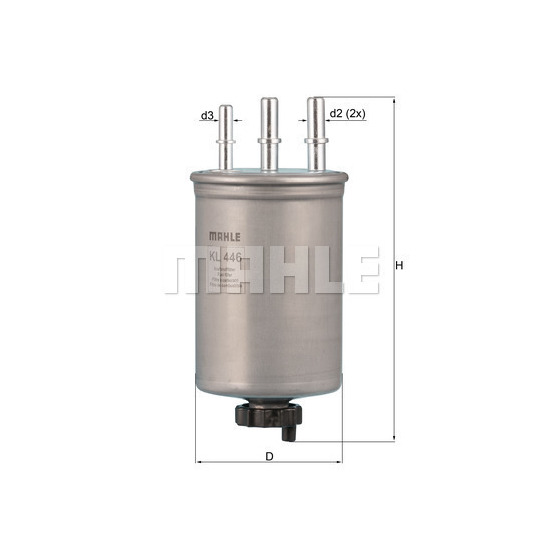 KL 446 - Fuel filter 