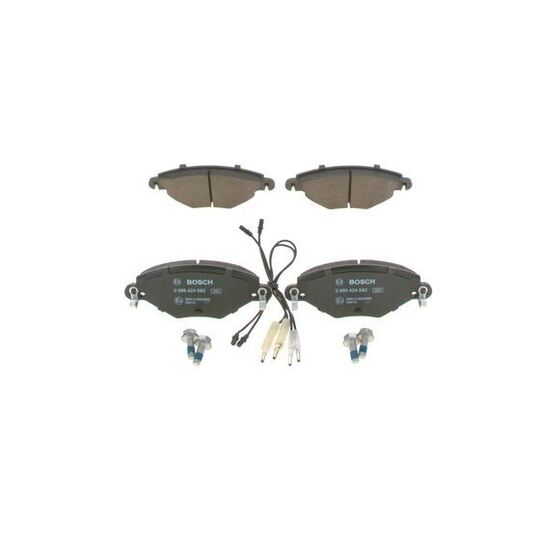 0 986 424 582 - Brake Pad Set, disc brake 