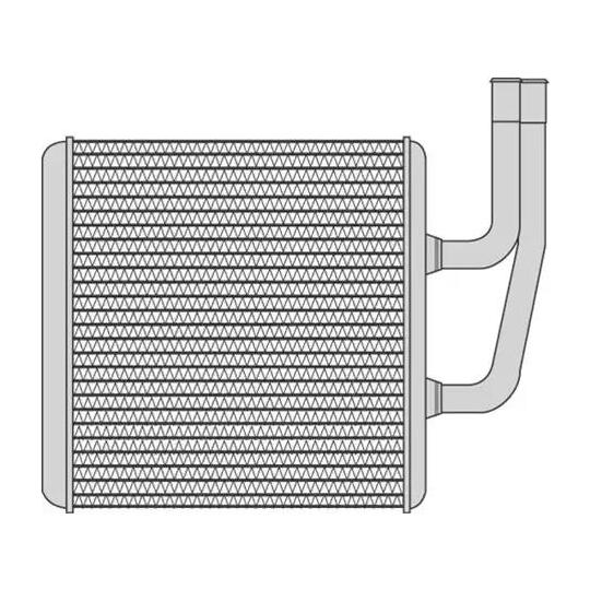 350218241000 - Heat Exchanger, interior heating 