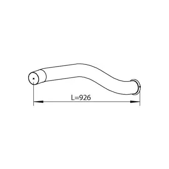 81239 - Exhaust pipe 