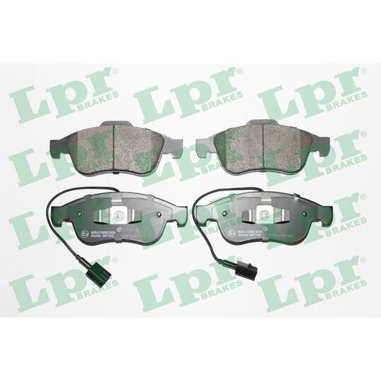 05P1535 - Brake Pad Set, disc brake 