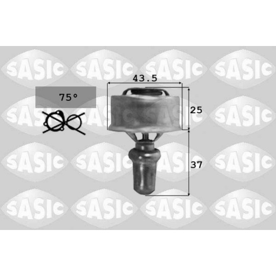 9000319 - Thermostat, coolant 