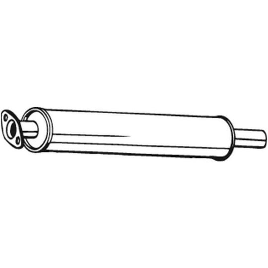 154-399 - Front Silencer 