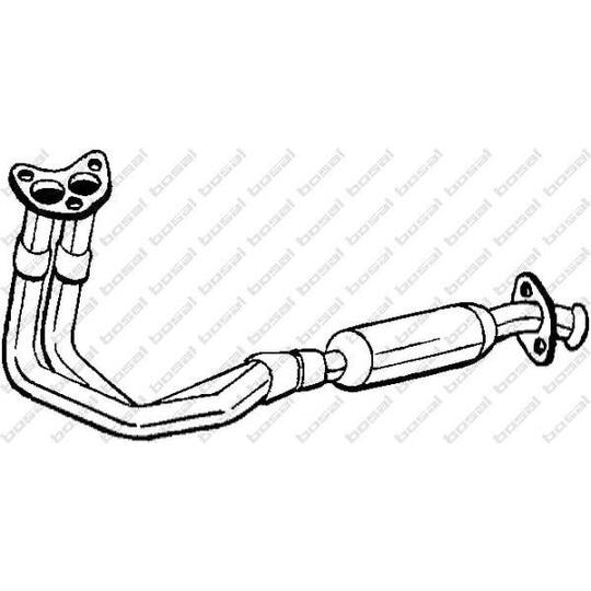 154-909 - Front Silencer 