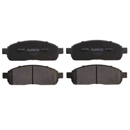 C1Y034ABE - Brake Pad Set, disc brake 