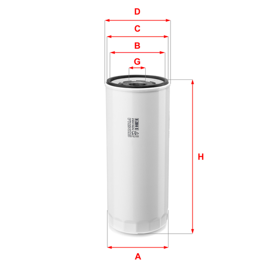 S 4402 R - Oil filter 