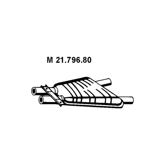 21.796.80 - mittenljuddämpare 