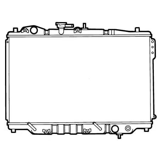 50392 - Radiator, engine cooling 