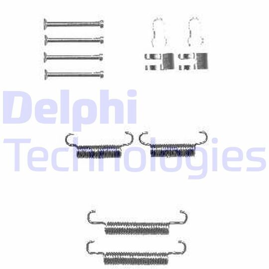LY1333 - Accessory Kit, parking brake shoes 