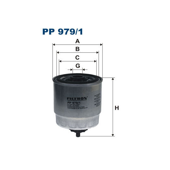 PP 979/1 - Fuel filter 