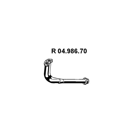 04.986.70 - Exhaust pipe 