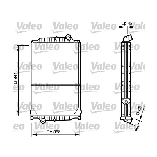 733499 - Radiator, engine cooling 