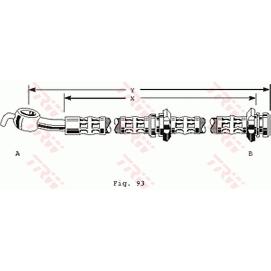 PHD173 - Brake Hose 