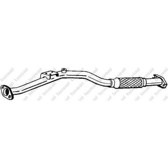 853-537 - Exhaust pipe 