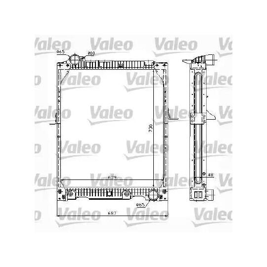 732992 - Radiator, engine cooling 