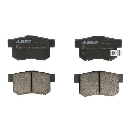C24009ABE - Brake Pad Set, disc brake 