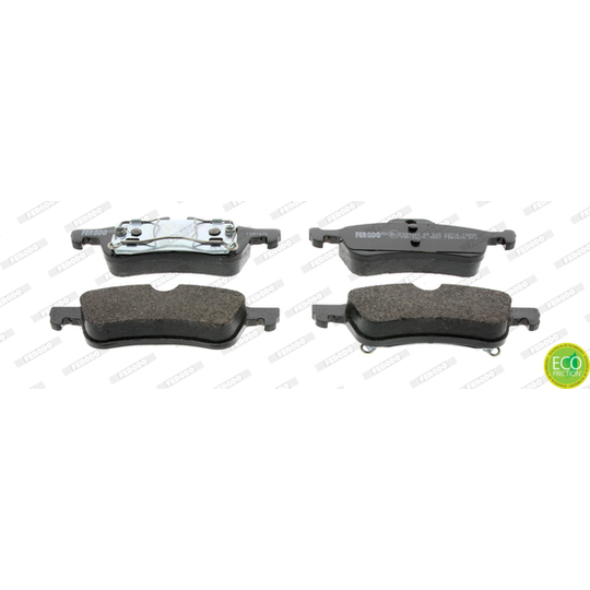 FDB1676 - Brake Pad Set, disc brake 