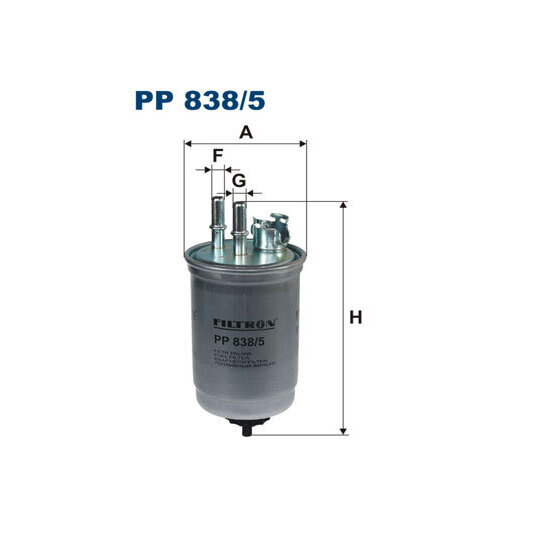 PP 838/5 - Fuel filter 