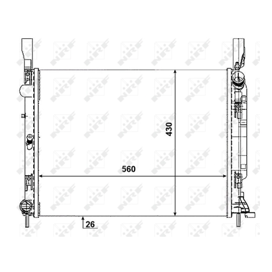 53001 - Radiator, engine cooling 