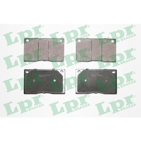 05P386 - Brake Pad Set, disc brake 