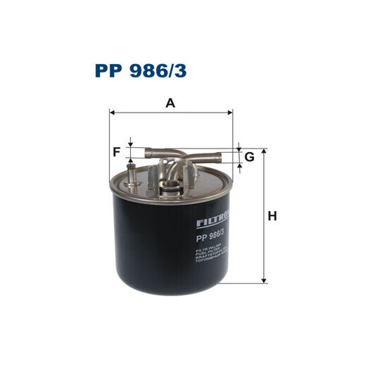PP 986/3 - Fuel filter 