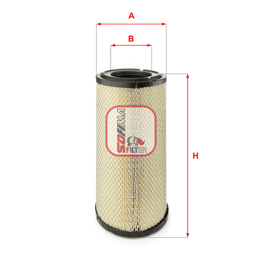 S 7356 A - Air filter 