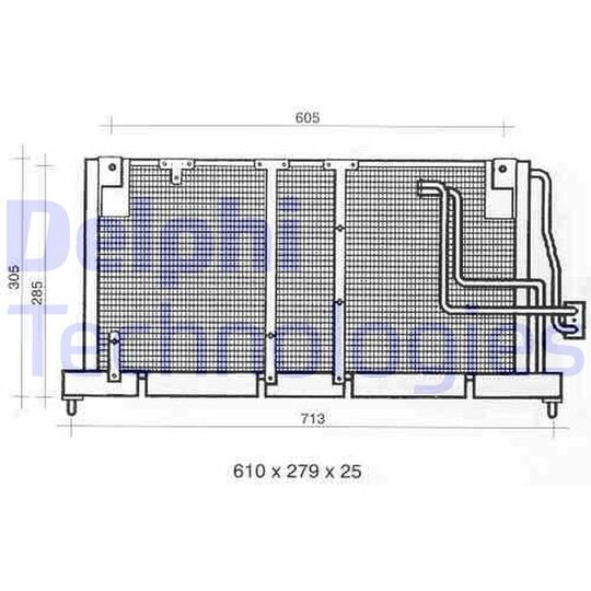 TSP0225354 - Condenser, air conditioning 
