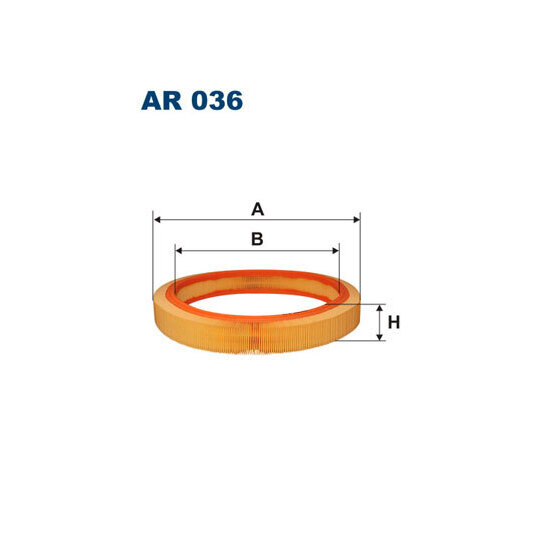 AR 036 - Air filter 