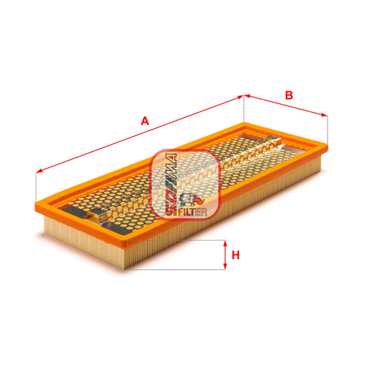 S 7540 A - Air filter 