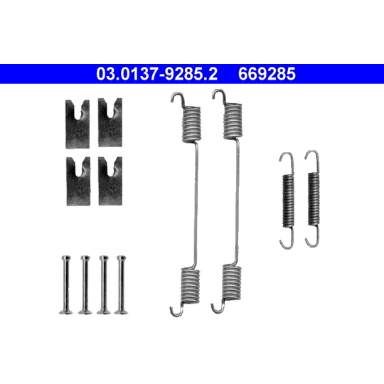 03.0137-9285.2 - Accessory Kit, brake shoes 