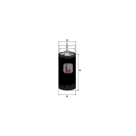 S 3260 R - Oil filter 