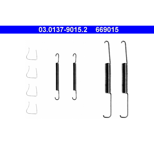 03.0137-9015.2 - Accessory Kit, brake shoes 