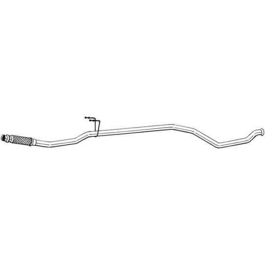 989-531 - Exhaust pipe 