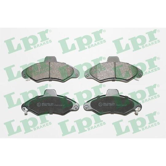 05P717 - Brake Pad Set, disc brake 