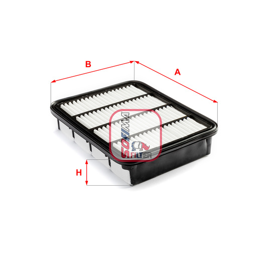 S 3169 A - Air filter 