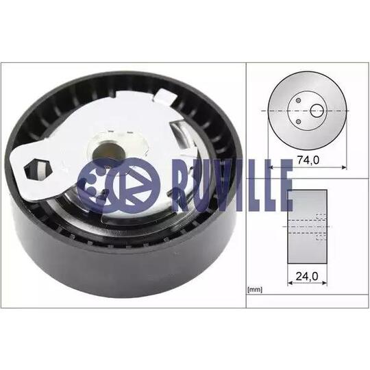 55239 - Tensioner Pulley, timing belt 