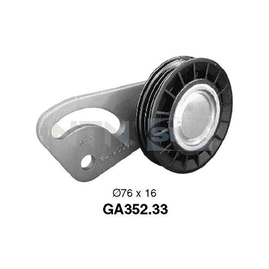 GA352.33 - Tensioner Pulley, v-ribbed belt 