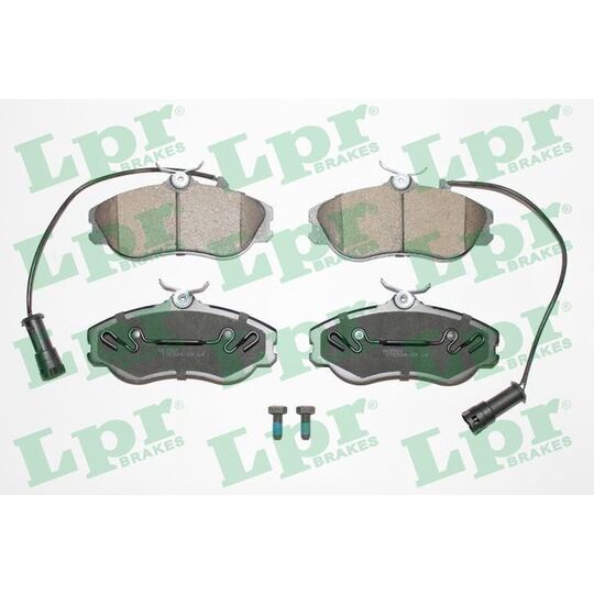 05P350 - Brake Pad Set, disc brake 