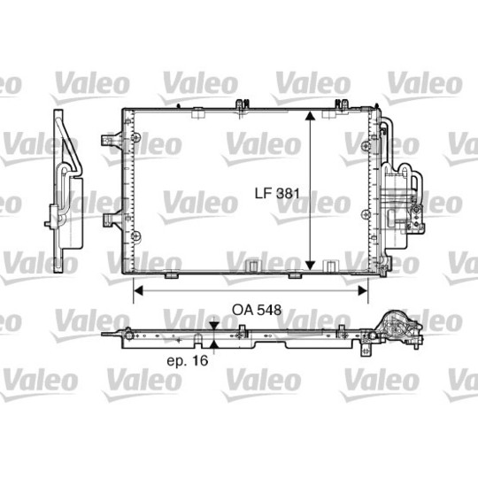 817609 - Condenser, air conditioning 