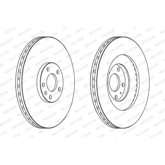 DDF166-1 - Brake Disc 