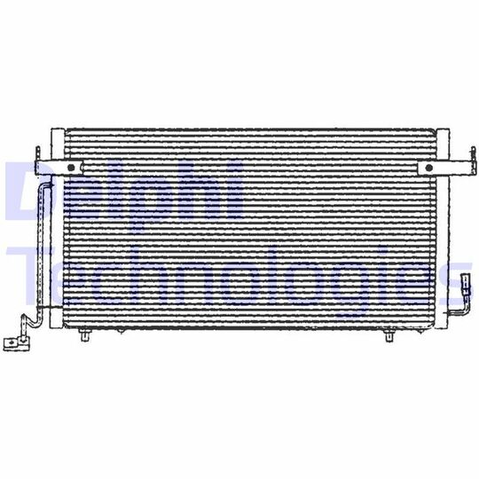 TSP0225117 - Lauhdutin, ilmastointilaite 