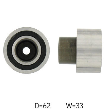 VKM 22155 - Deflection/Guide Pulley, timing belt 