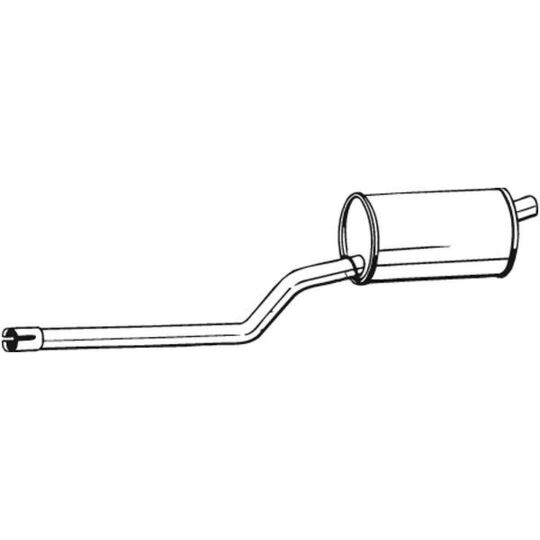 278-501 - Middle Silencer 