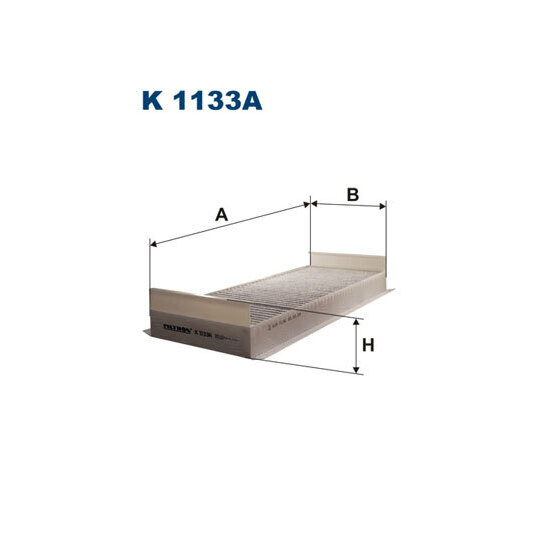 K 1133A - Filter, interior air 
