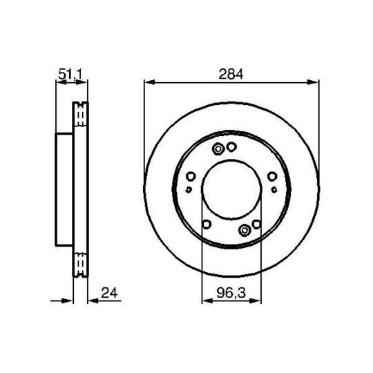 0 986 479 020 - Brake Disc 