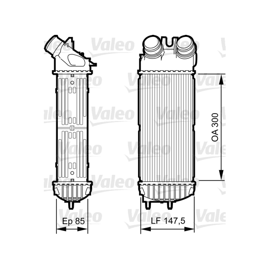 817706 - Intercooler, charger 